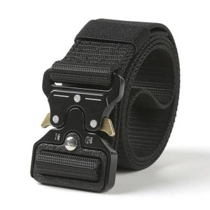 Ceinture Tactique BESTKEE - Boucle Rapide Métal, 3.8 Cm, Avec Sac MOLLE Offert