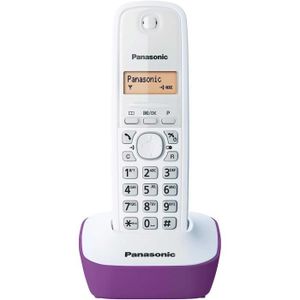 Téléphone fixe Panasonic KX-TG1611FRF Telephone solo sans fil DEC