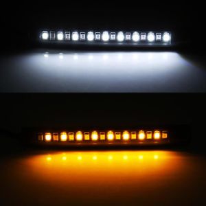 Bande 48 LED Veilleuse - Stop & Clignotant Lampe Frein Arrêt Feux Arrière  Signal Arrêtez Intégré Lumière Moto Di60370 - Cdiscount Auto