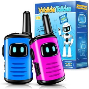 TALKIE-WALKIE Jouet Enfant 3-10 Ans Fille Garçon, Toki Walki Cad