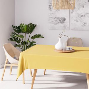 Nappe Lavable Effet Lotus - Facile à Nettoyer, Anti-tâches, Parfaite Pour L'extérieur - Corail Et Bleu - Taille Ovale 180x140 Cm - 5