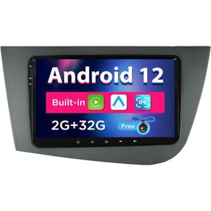 AUTORADIO Sxauto Android 12 Autoradio Pour Seat Leon Mk2 (20