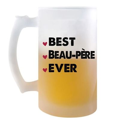 Chope de bière - d'un Copain d'amour - Petite Pinte - Verre givré - 470 ml - Cadeau Saint Valentin - Maison Chope de bière - d'un Copain d'amour - Petite Pinte - Verre givré - 470 ml - Cadeau Saint Valentin - Maison