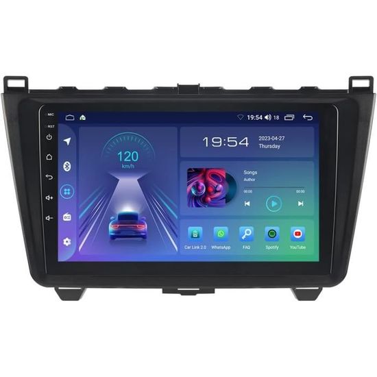 Autoradio Android 14 Pour Audi A6 2005-2008 – Écran 8,8" IPS – Qualcomm 8 Cœurs, 4 Go RAM, 64 Go – CarPlay/Android Auto Sans Fil – GPS, DSP, 4G