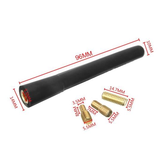 JNNJ Joint Caoutchouc Pour Base D'antenne De Toit De Voiture