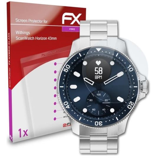 atFoliX Film de protection en verre en plastique compatible avec FiiO
