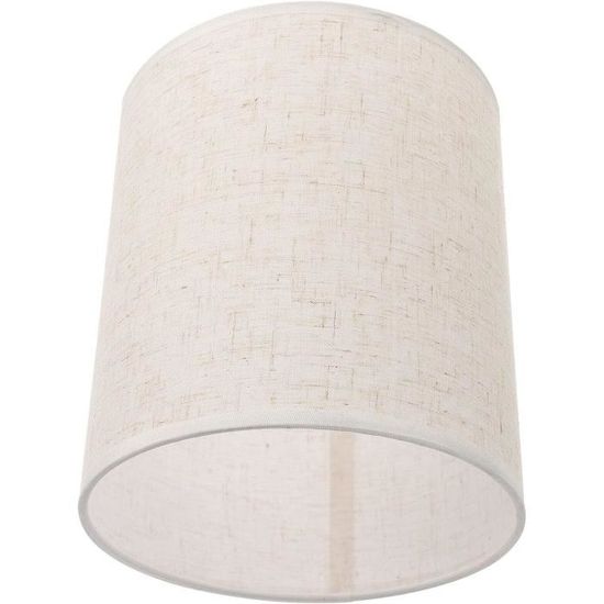 Abat-jour Tambour En Fer Blanc Percé - Pour Ampoules E14/E27, Diamètre 25 Cm, Hauteur 16 Cm - 11