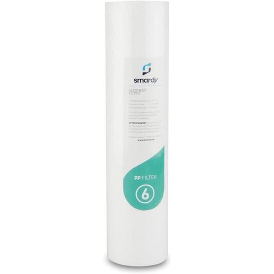 Lot De 3 Filtres à Eau Smardy Pour Système PRO 203 | Filtres De Rechange Nr. 4, 5, 6