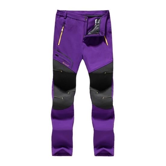 Pantalon Jogging Chaud Femme Polaire Hiver - Rose - Bas De Pyjama