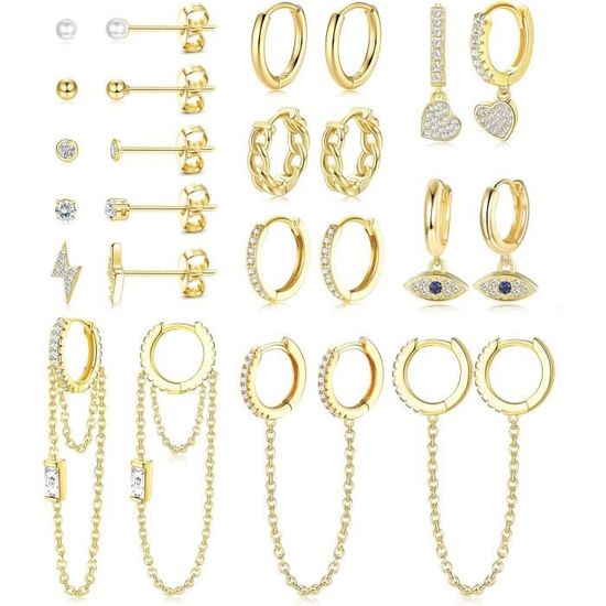 Trio de mini boucles - BTSS18-02