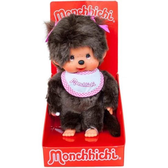 Monchhichi - Sekiguchi- Fille en robe Chinoise - 20cm - Taïwan Limited - RARE : Achat occasion | Peluches Monchhichi Autre Neuf, avec étiquette