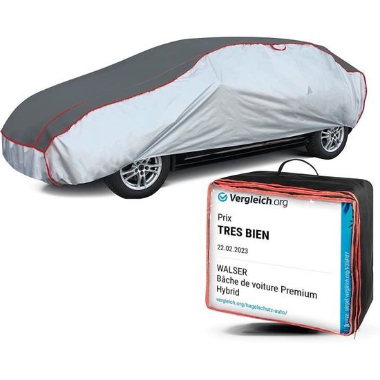 Bâche Anti-grêle WALSER Taille 7 - Protection SUV/Van - Hydrofuge - Testée 70km/h - Sac Inclus