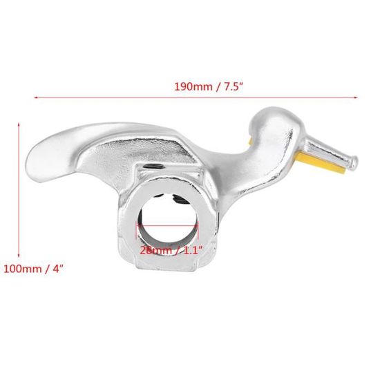 Tête De Rechange Nylon 29mm Noire Pour Changeur De Pneu - Protection Jante
