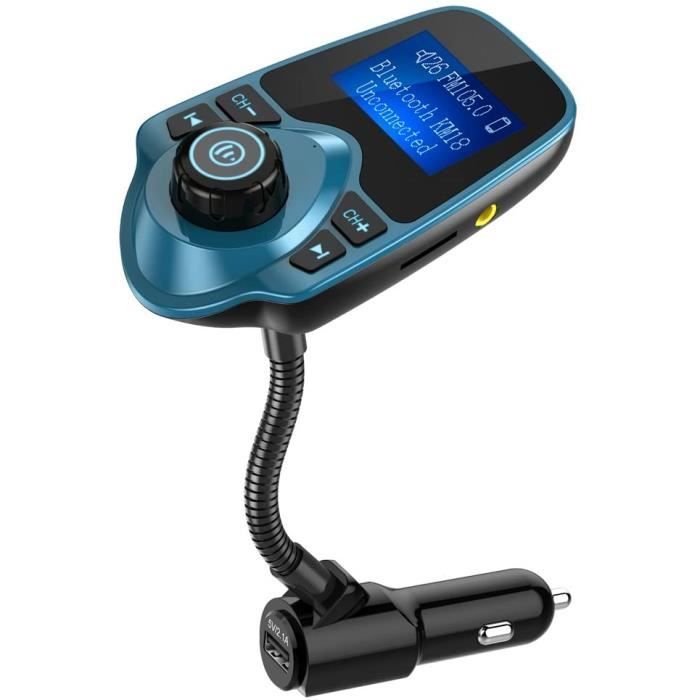 Bluetooth car fm transmitter audio adapter receiver wireless handsfree