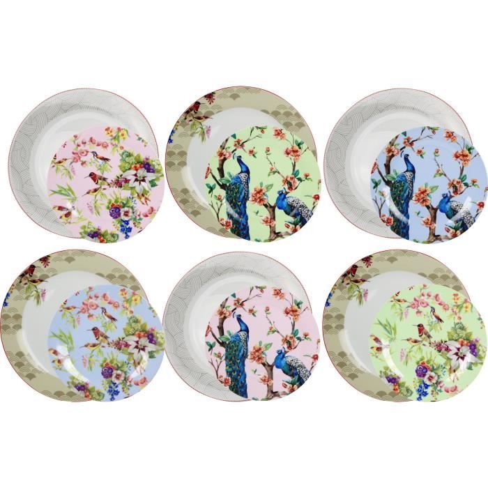 ARD'TIME EC-OZ12AS Service de table 12 pièces - garden life -