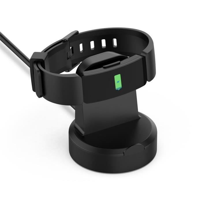 Source d'alimentation Chargeur rapide sans fil portable de charge pour Fitbit inspirer HR bande de montre 600