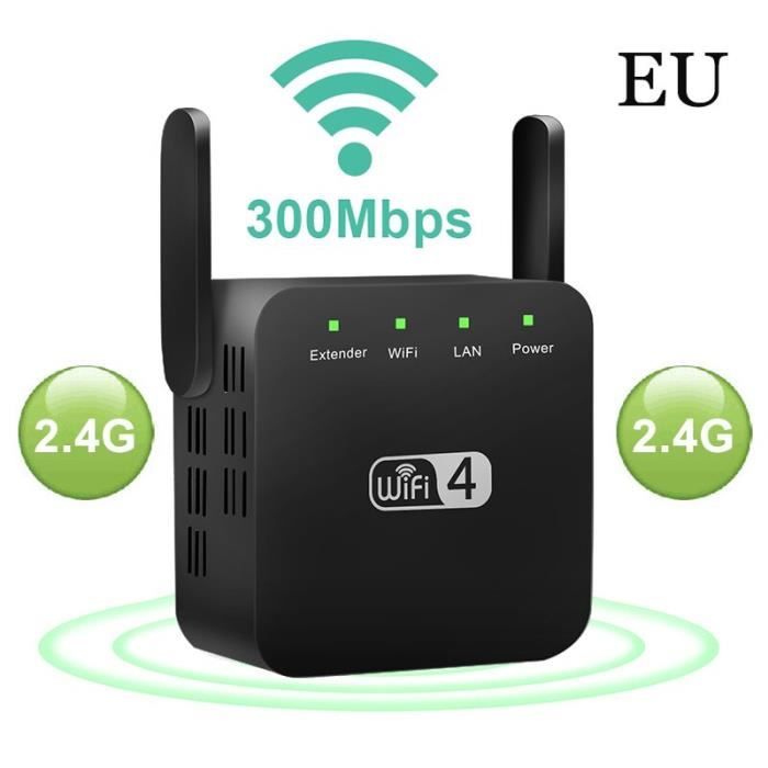 Amplificateur de Signal longue portée sans fil WiFi répéteur 5G 1200Mbps amplificateur de Signal longue portée~EU 2.4G B*PD3633