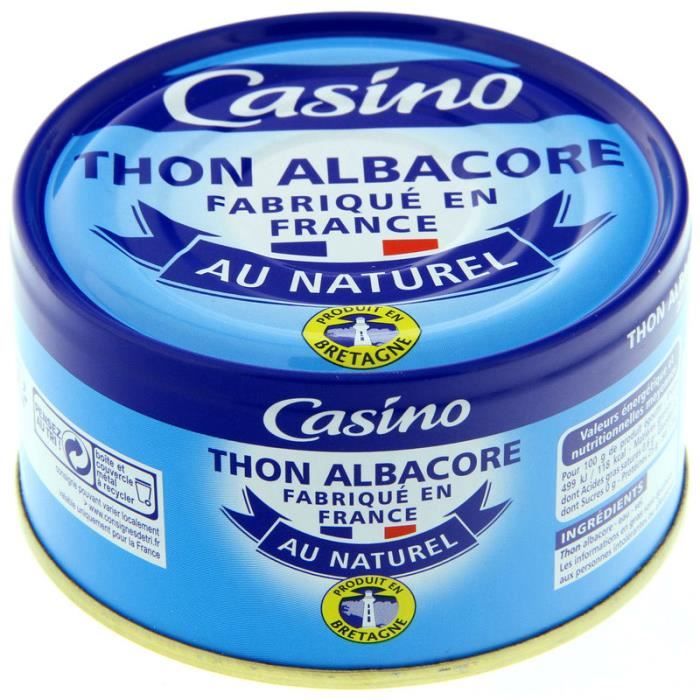 Thon albacore au naturel - 140g