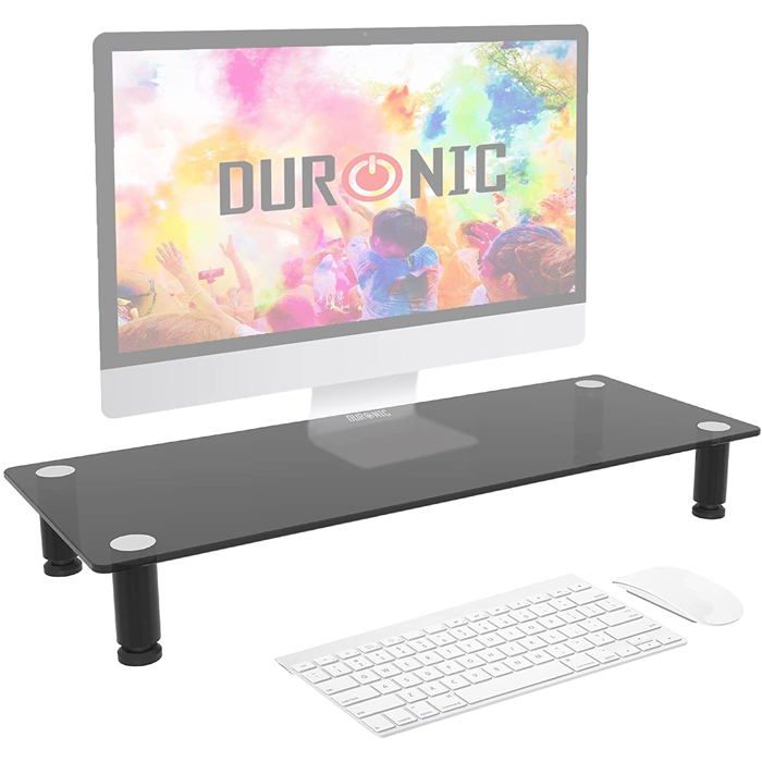 Duronic DM051 Réhausseur d'écran pour écran d'ordinateur/Ordinateur Portable/écran TV (63 x 25 cm)