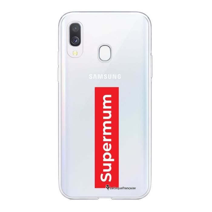 Coque Samsung Galaxy A40 360 intégrale transparente SuperMum Ecriture Tendance Design La Coque Francaise.