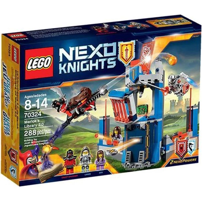Lego 70324 Nexo Knights : La bibliothèque 2.0 de Merlok