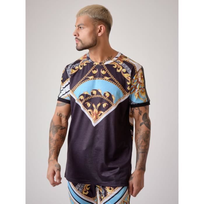 PROJECT X PARIS - Tee-shirt motif baroque -Baba Collab- - Homme