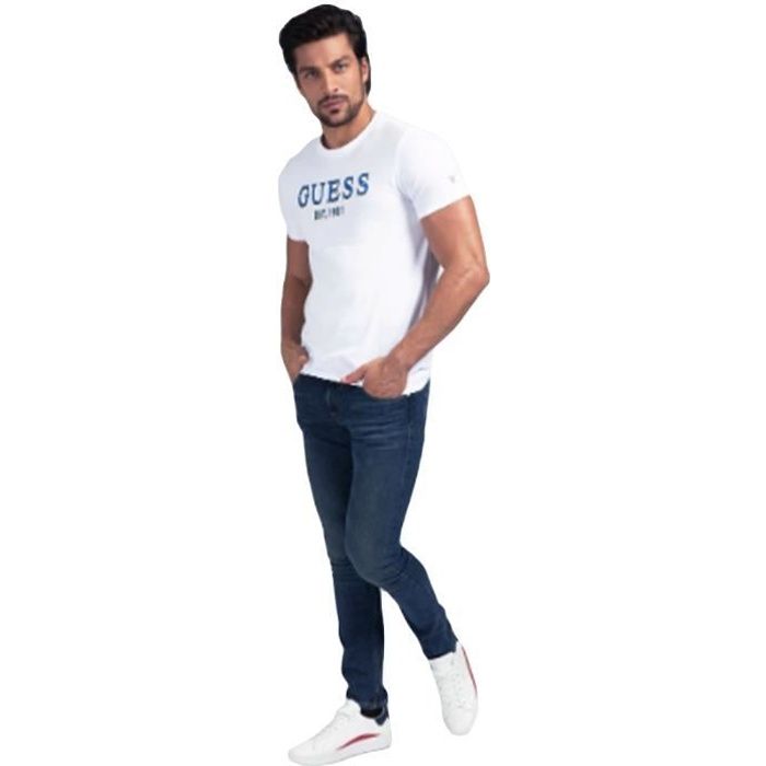 Guess Est logo,T shirt manche courte homme