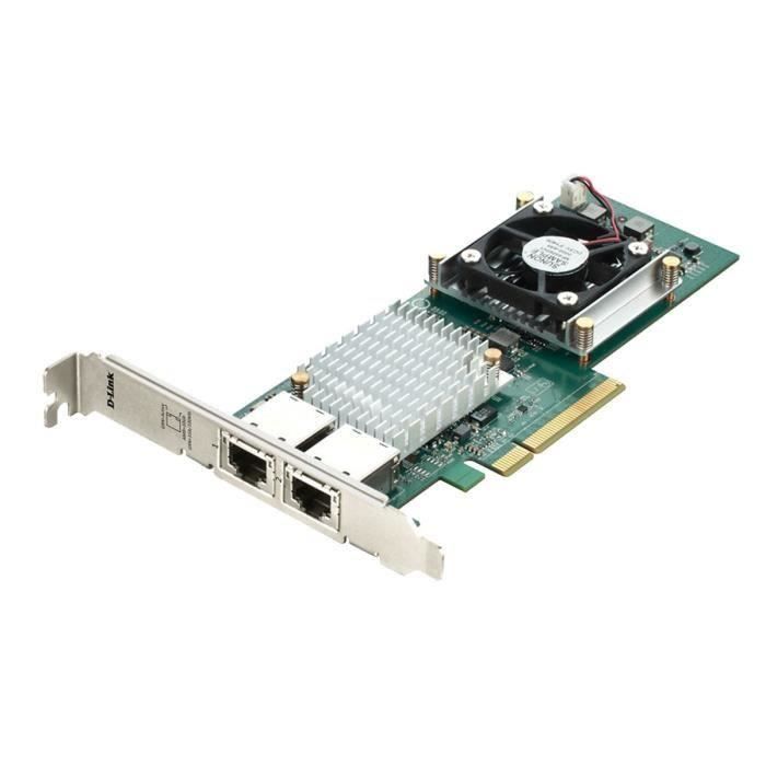 D-Link - Adaptateur PCIe 10 Gigabits Ethernet doub