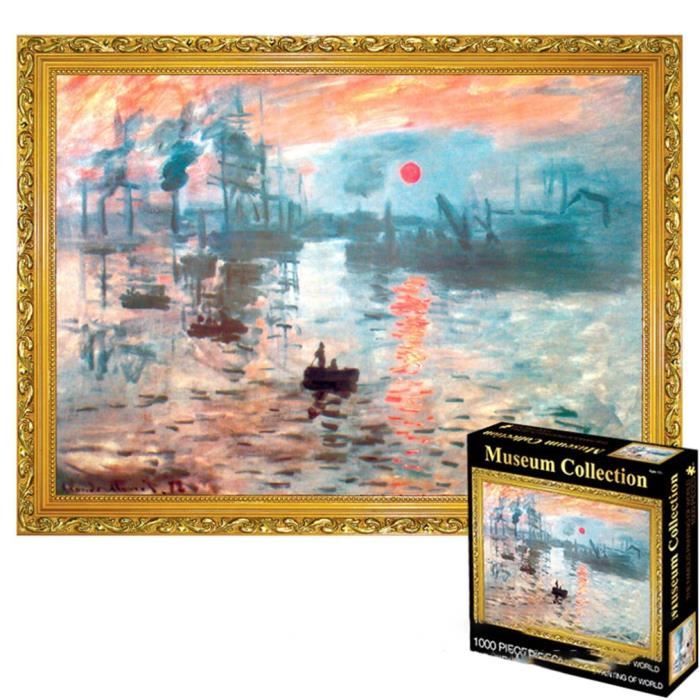 1000 pièces Puzzle adulte jouet éducatif décompression créative artefact-Impression de lever de soleil-50*70CM