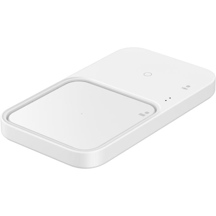 Pad Induction plat DUO Watch Fast Charge - 15W - SAMSUNG - Blanc