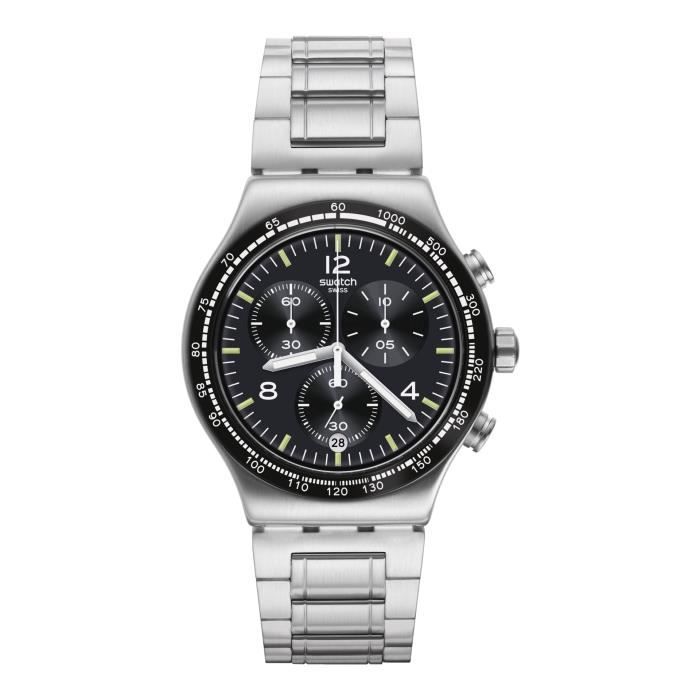 Swatch orologio NIGHT FLIGHT AGAIN Originals New Irony Chrono 43mm YVS444GC