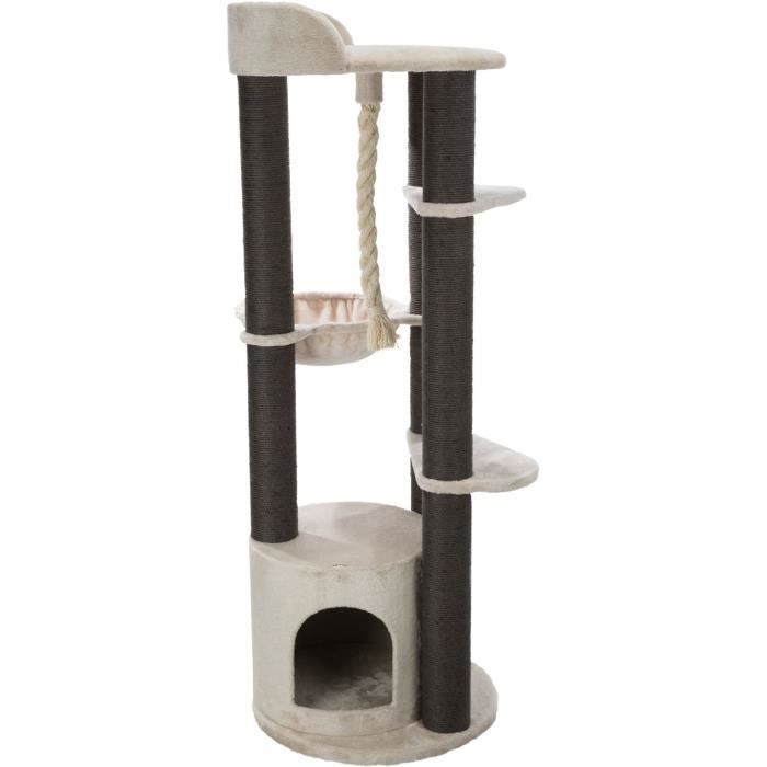 TRIXIE Arbre à chat Tomás XXL - 163 cm - Gris clair