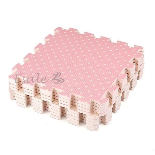 9 x Tapis Tatamiz Puzzle Éveil en Mousse EVA Jouet Jeu Educatif pour Bébé Enfant