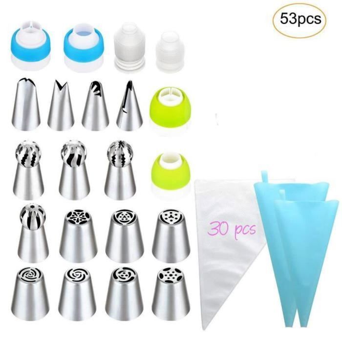 Set 24 Douilles à Poche Ibili - Pour Pâtisserie Et Décoration