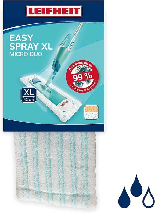 Housse De Balai En Microfibre Lavable - Ajustement Serré, Nettoyage Sec Et Humide | Pour Sols Carrelés, Parquets, Salle De Bain