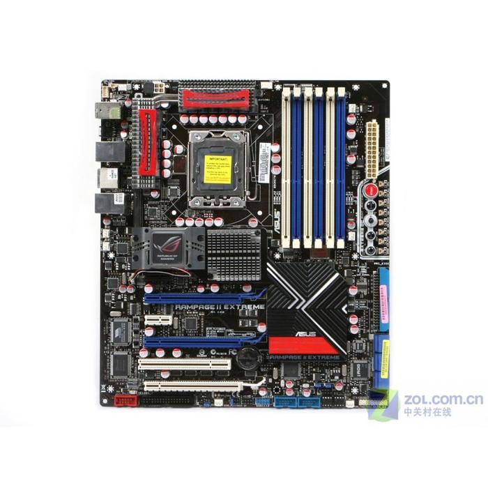 Carte mère ASUS Rampage II Extreme Intel X58 LGA 1366 6xDDR3 24GB ATX - Asus