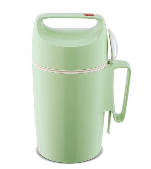 Thermos déjeuner - ROTPUNKT - ROTPUNKT 850 - 085 L - pistache - Insert verre