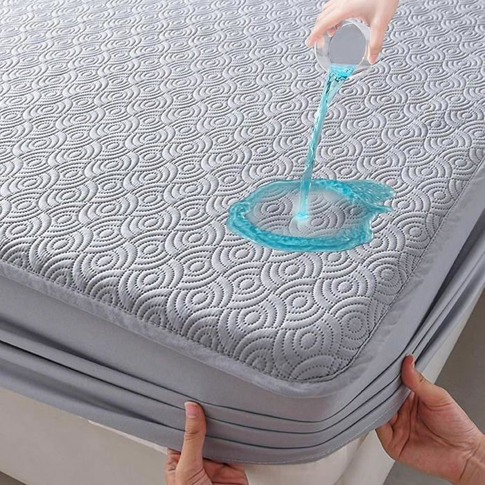 90 x 200 cm impermable et respirant convient aux matelas ayant jusqu&39 30 cm d&39 paisseur 90x200x30Gris Label