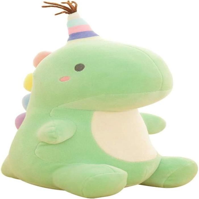 Peluche dinosaure dessin animé jouet mignon pour enfants coussin en peluche animal parfait pour les enfants et les adultes