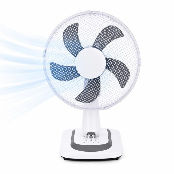 Ventilateur de table - Sans marque/générique - Modèle 40 cm - 50 W - 3 vitesses - Minuterie