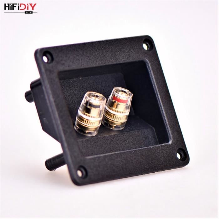 Bornes Connexion Ressort Pour Haut-parleur - 2 Pièces Uxcell - Neuf
