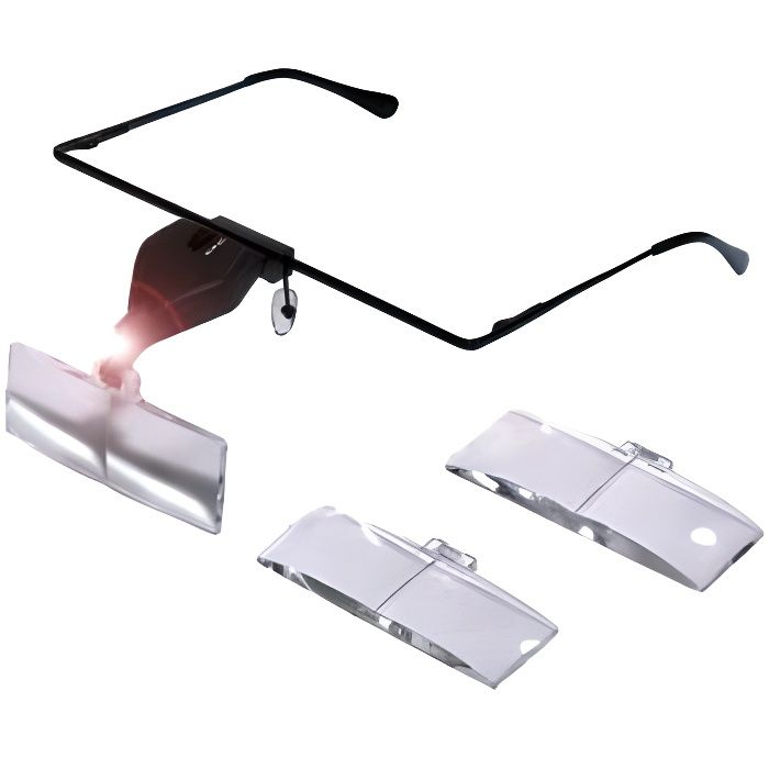 loupe avec éclairage à LED Cdiscount Appareil Photo