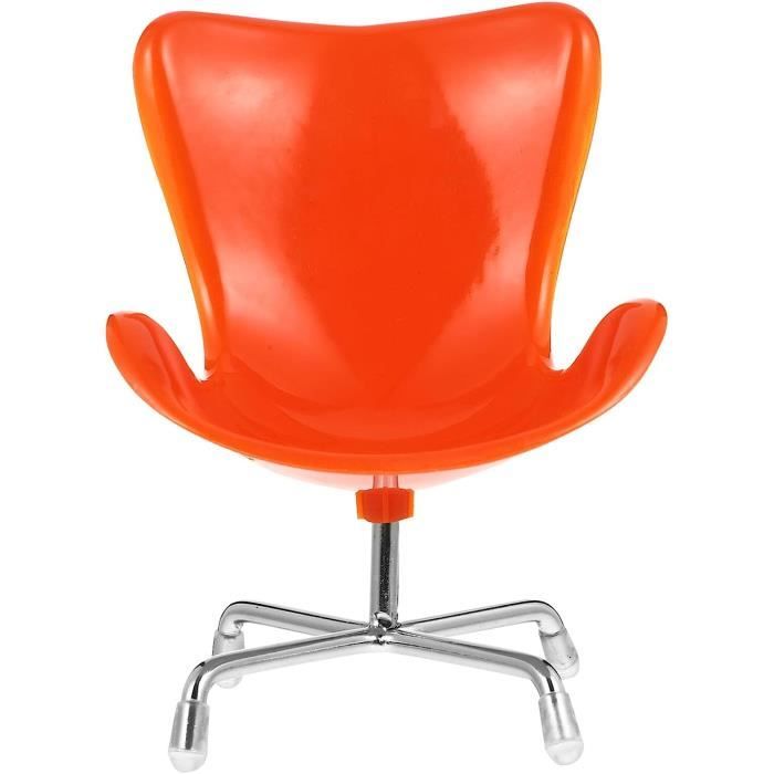 Miniature White Wrought Iron Rocking Chair - 1:12 Scale Dollhouse Furniture With Magazine Storage