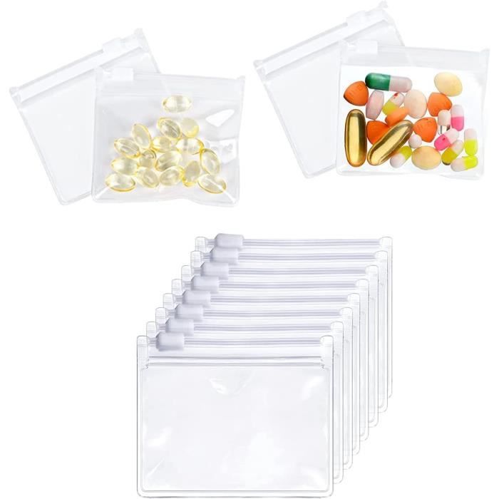 Pill Pouch Bags 10 Pièces Pochettes pour pilules pochettes à pilules ...