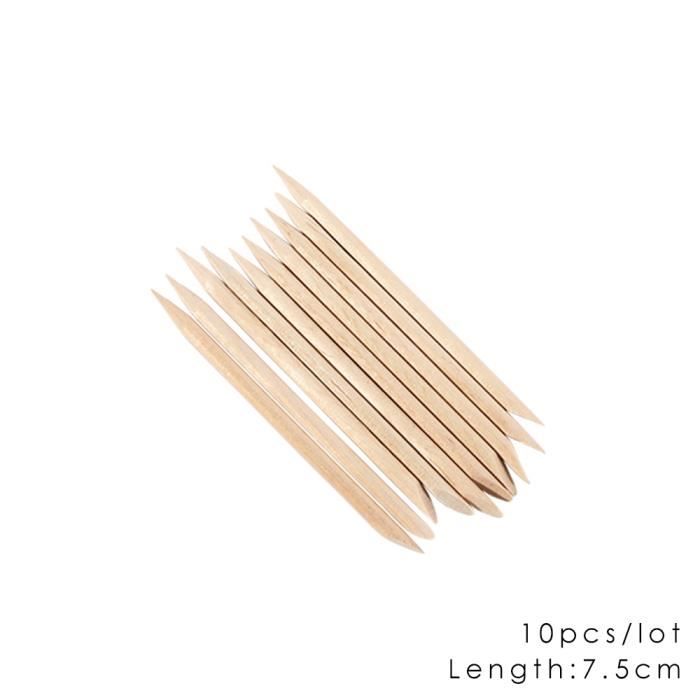 Lot De 10 Bâtons En Bois Brut (bouLeau) Pour Bricolage - 5 Diamètres (0.4 à 1cm), Longueur 30cm