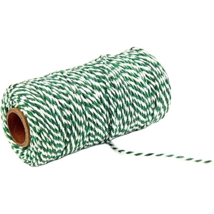 Corde De Ficelle En Jute Et Chanvre Naturel - FDIT - Rouge - Durable Et