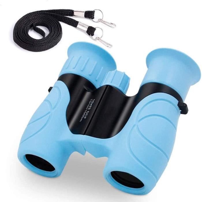 Jumelles Enfant 4x30 – Mini Longue Vue Pour Enfants 3-10 Ans – Kit Explorateur Nature Avec Housse Et Sangle – Cadeau Éducatif Noël Anniversaire