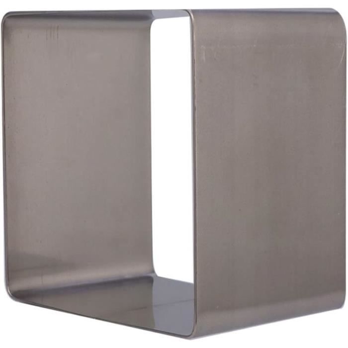 Couvercle Amovible Rectangle Lave Vaisselle Tiramisu Moule à Dessert Rectangulaire En Acier Inoxydable Avec Moule Pour Paté En Croute Couvercle Amovible Rectangle Lave Vaisselle Tiramisu Moule à Dessert Rectangulaire En Acier Inoxydable Avec Moule Pour Paté En Croute