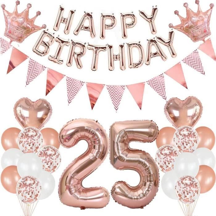 Anniversaire femme on sale 25 ans