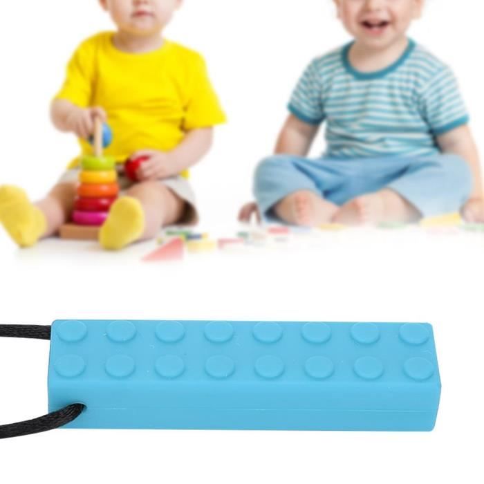Baton De Dentition En Silicone Blocs Anneau De Dentition Collier Pendentif Bebe A Macher Bleu Lav Cdiscount Puericulture Eveil Bebe